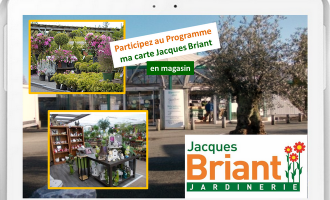 jardinerie, jacques briant, 49, carte fidélité