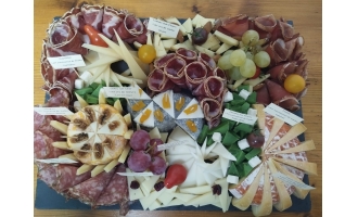 la cave du fromager, fromage, plateau, 56230